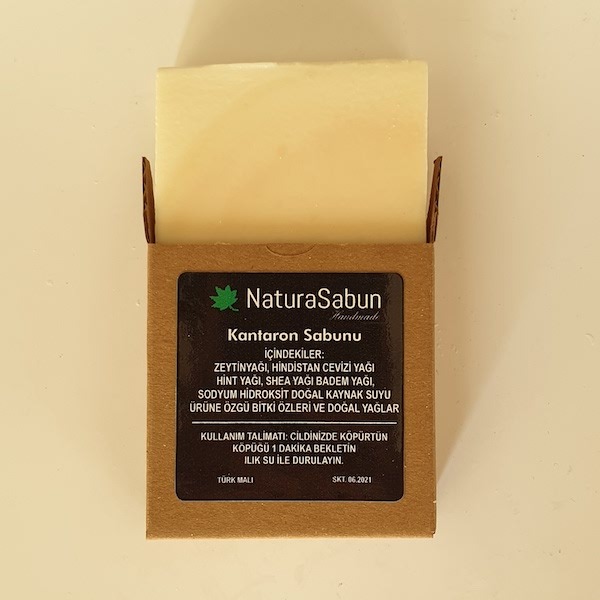 natura sabun kutulu kantaron sabunu